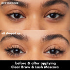 e.l.f. Cosmetics - Clear Brow & Lash Mascara | Gel transparente para cejas y pestañas de doble extremo