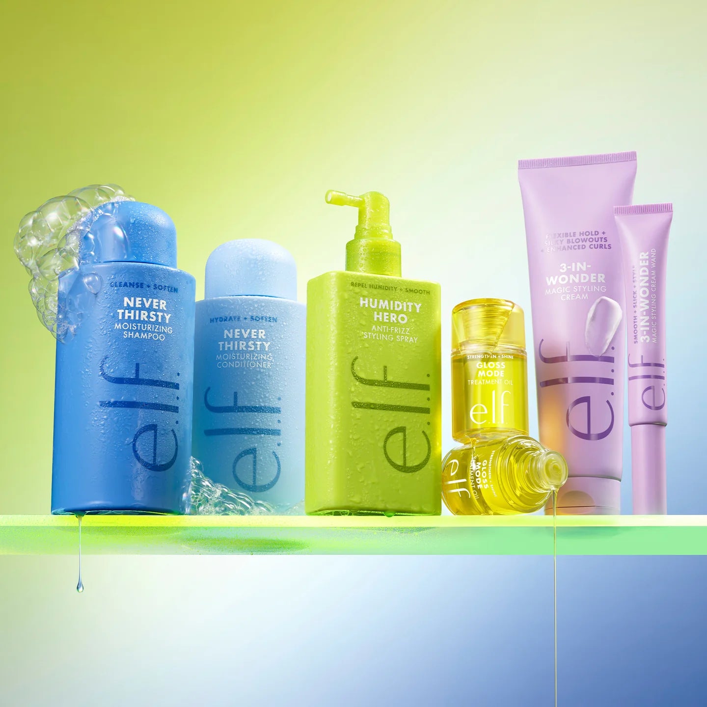 e.l.f. - Humidity Hero Anti-Frizz Styling Spray | Spray de peinado antifrizz