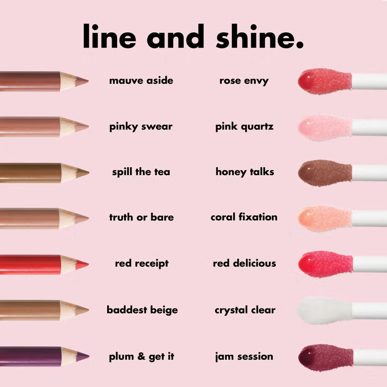 e.l.f. - Cream Glide Lip Liner | Lápiz delineador de labios cremoso para dar forma, rellenar y definir los labios
