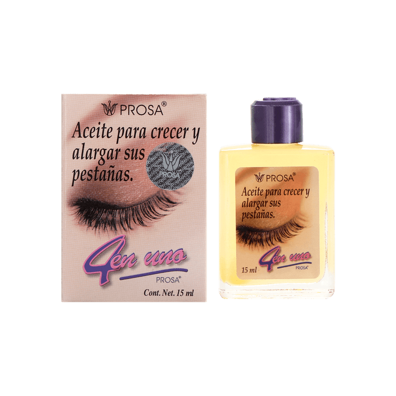 PROSA - Aceite para pestañas 4 en 1
