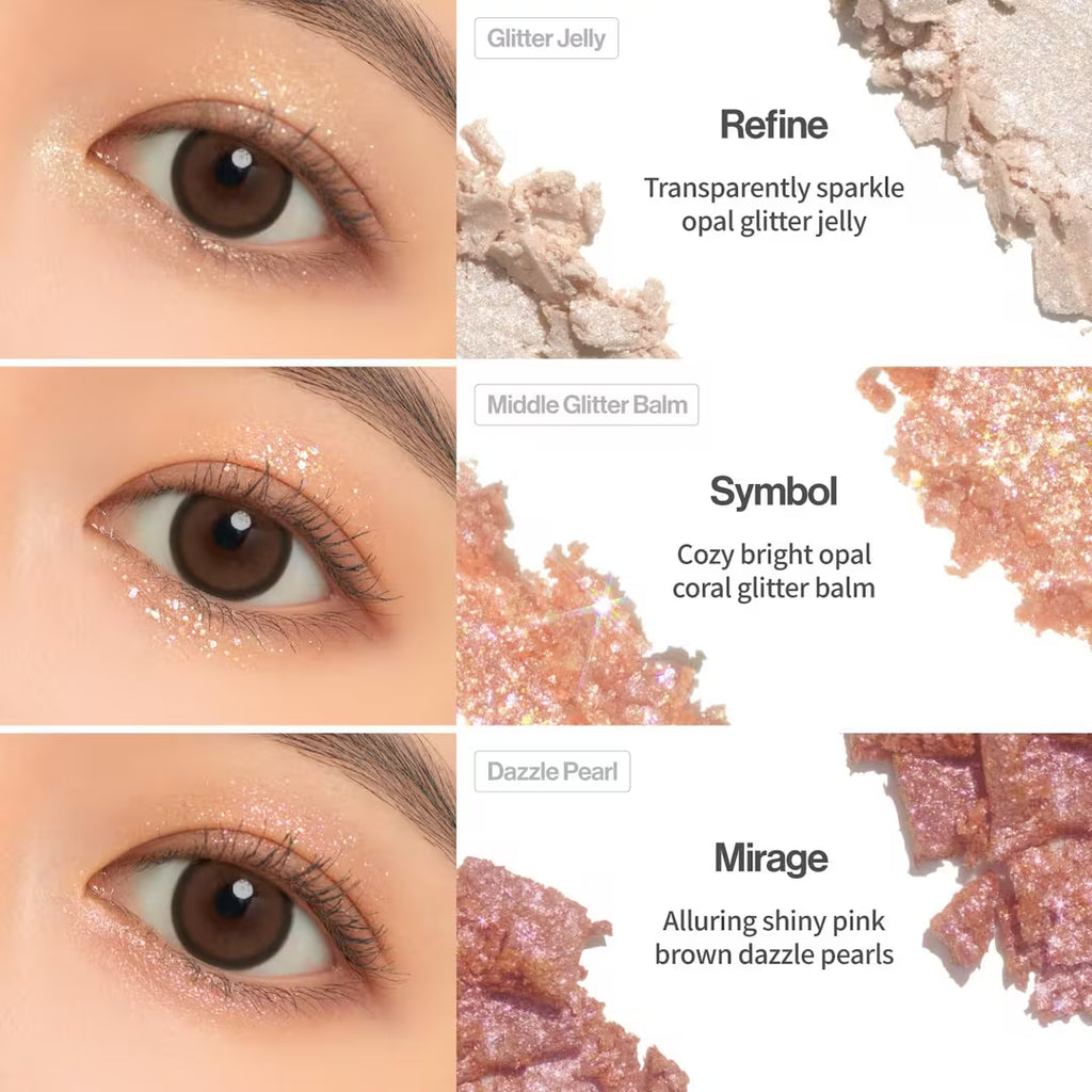 UNLEASHIA - Glitterpedia Eye Palette | Paleta de sombras para ojos