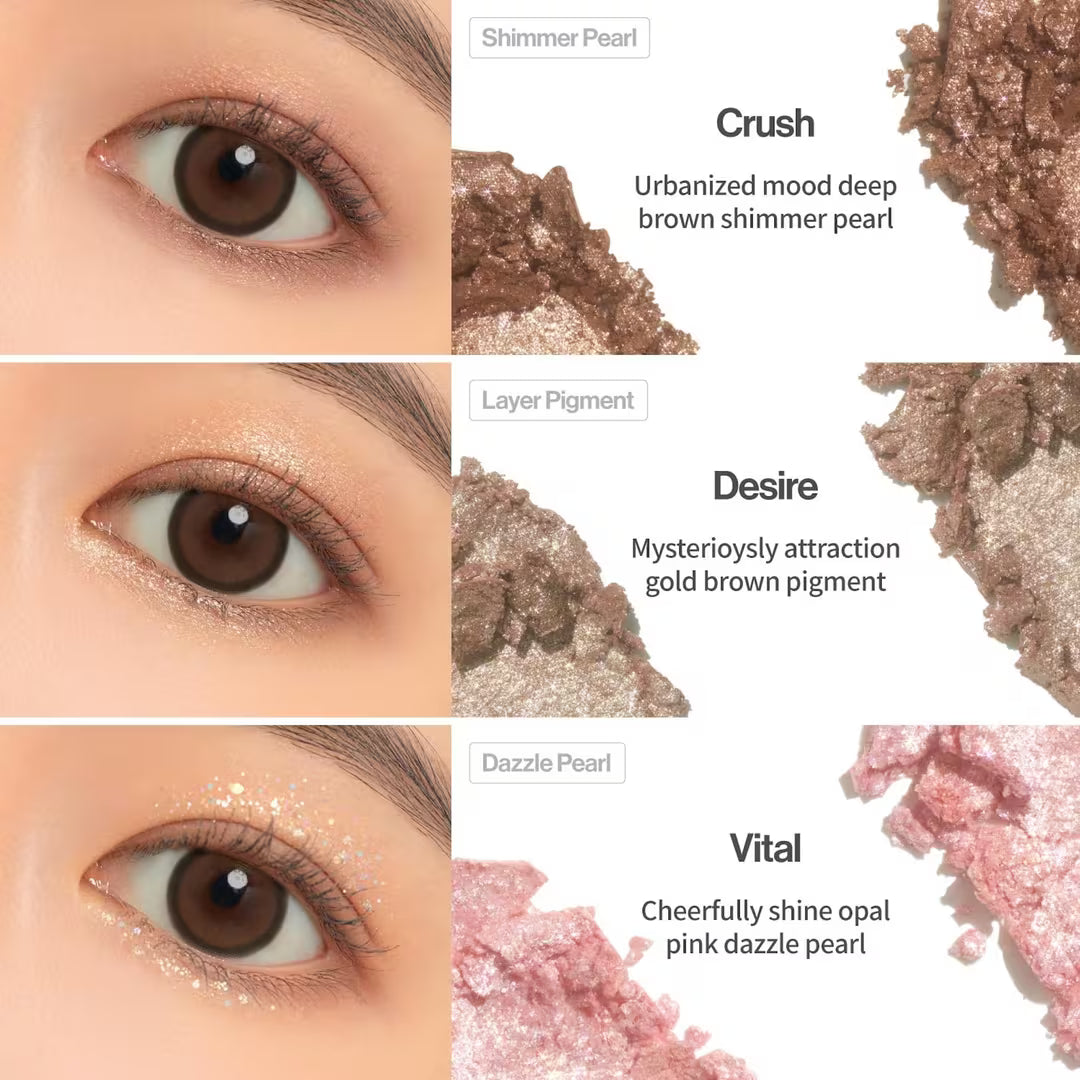 UNLEASHIA - Glitterpedia Eye Palette | Paleta de sombras para ojos