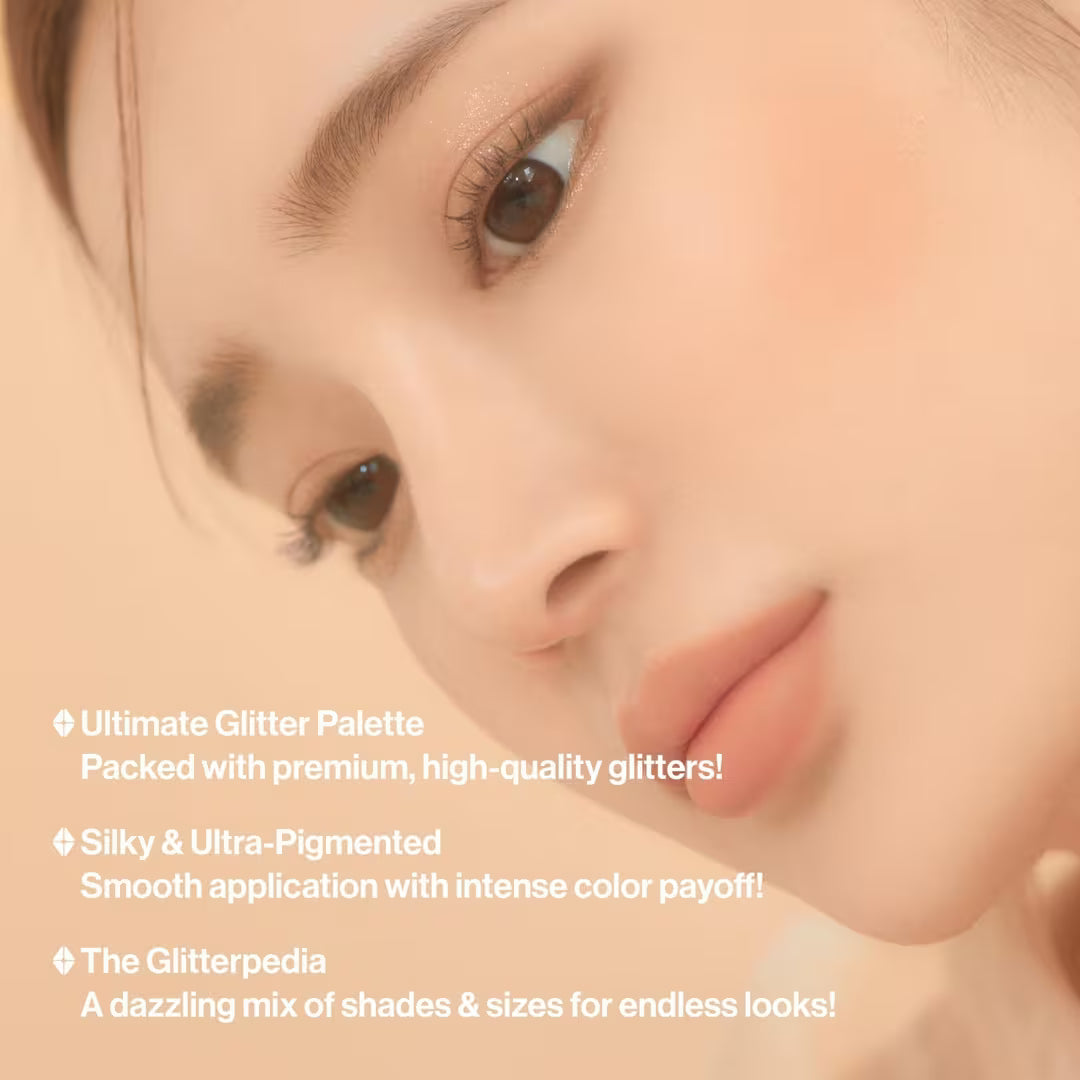 UNLEASHIA - Glitterpedia Eye Palette | Paleta de sombras para ojos