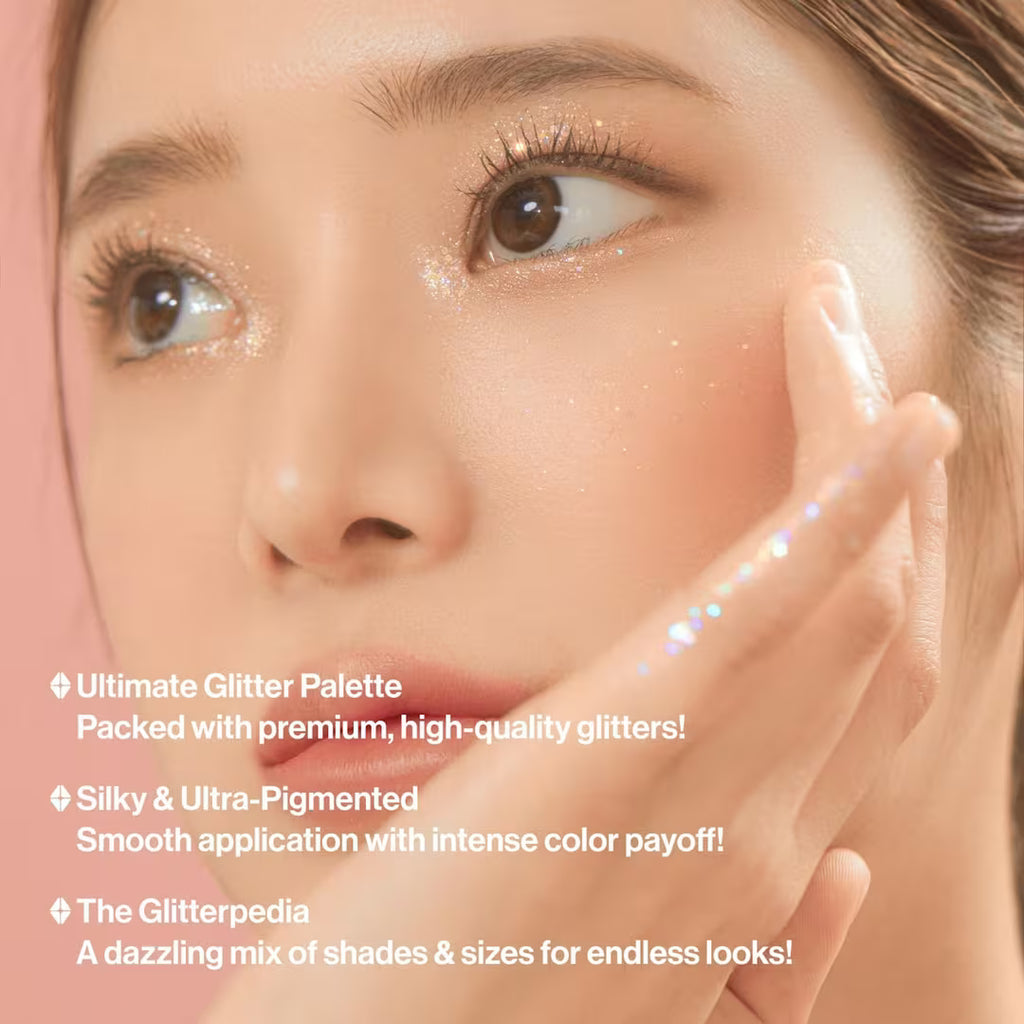 UNLEASHIA - Glitterpedia Eye Palette | Paleta de sombras para ojos