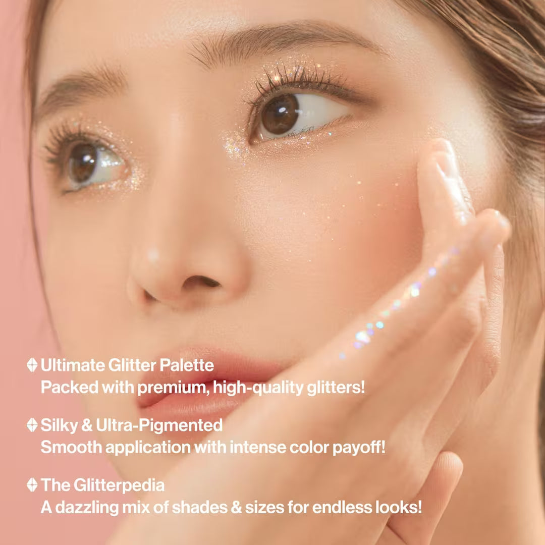 UNLEASHIA - Glitterpedia Eye Palette | Paleta de sombras para ojos