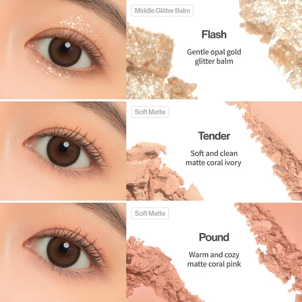 UNLEASHIA - Glitterpedia Eye Palette | Paleta de sombras para ojos