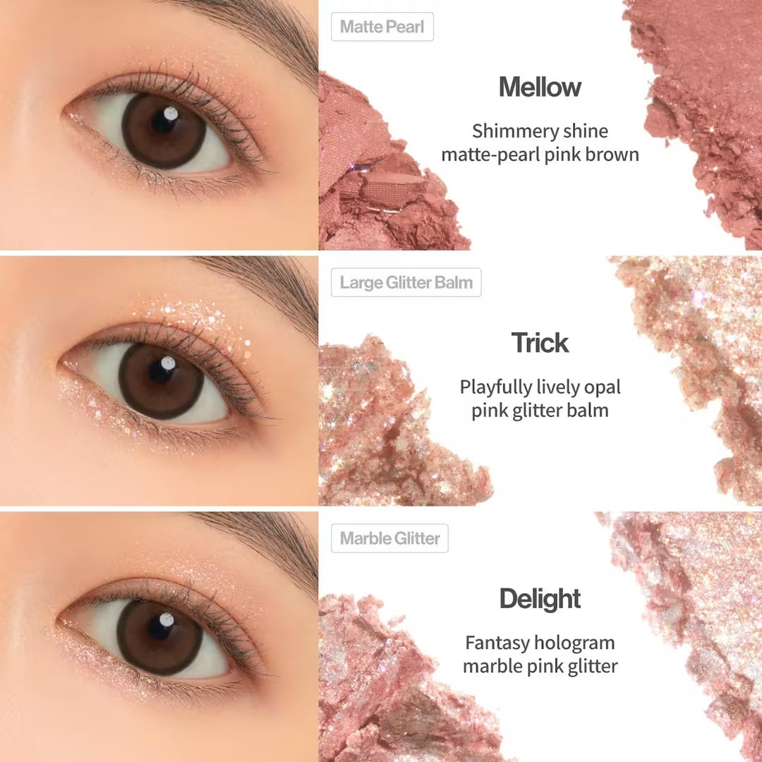 UNLEASHIA - Glitterpedia Eye Palette | Paleta de sombras para ojos