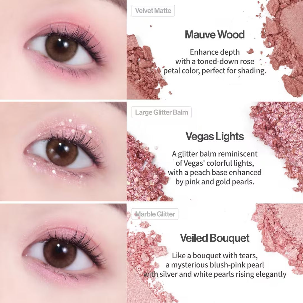 UNLEASHIA - Glitterpedia Eye Palette | Paleta de sombras para ojos