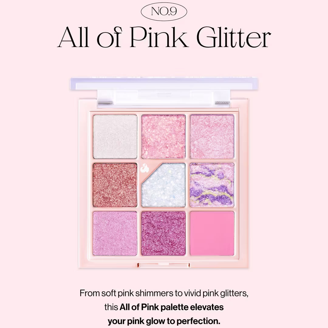 UNLEASHIA - Glitterpedia Eye Palette | Paleta de sombras para ojos
