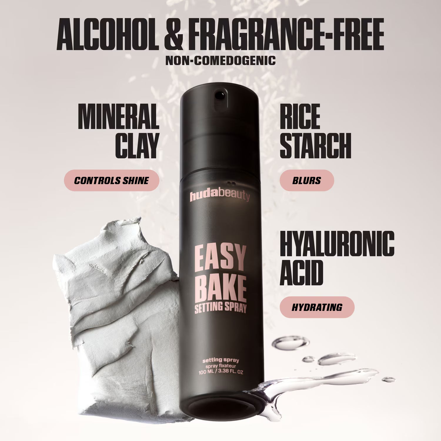 HUDA BEAUTY | Easy Bake Setting Spray (Spray Fijador De Maquillaje)