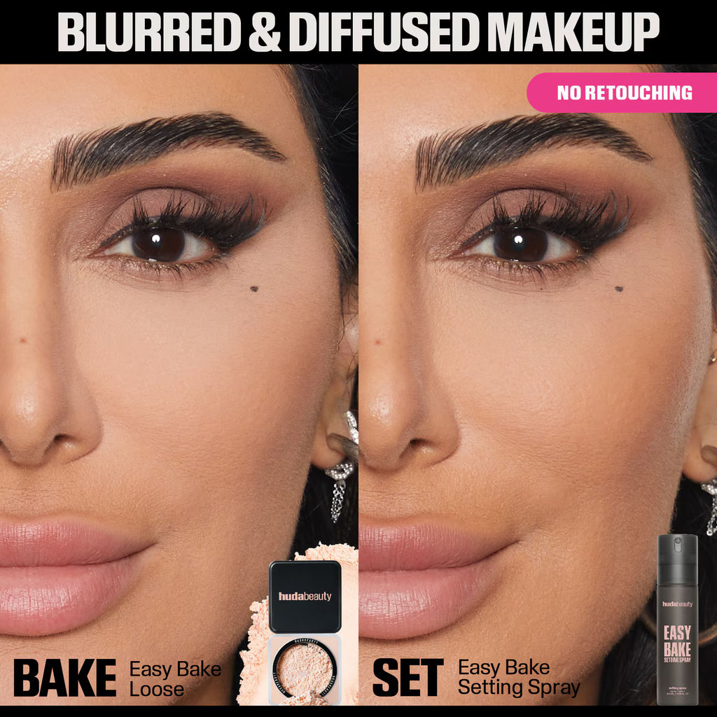 HUDA BEAUTY | Easy Bake Setting Spray (Spray Fijador De Maquillaje)
