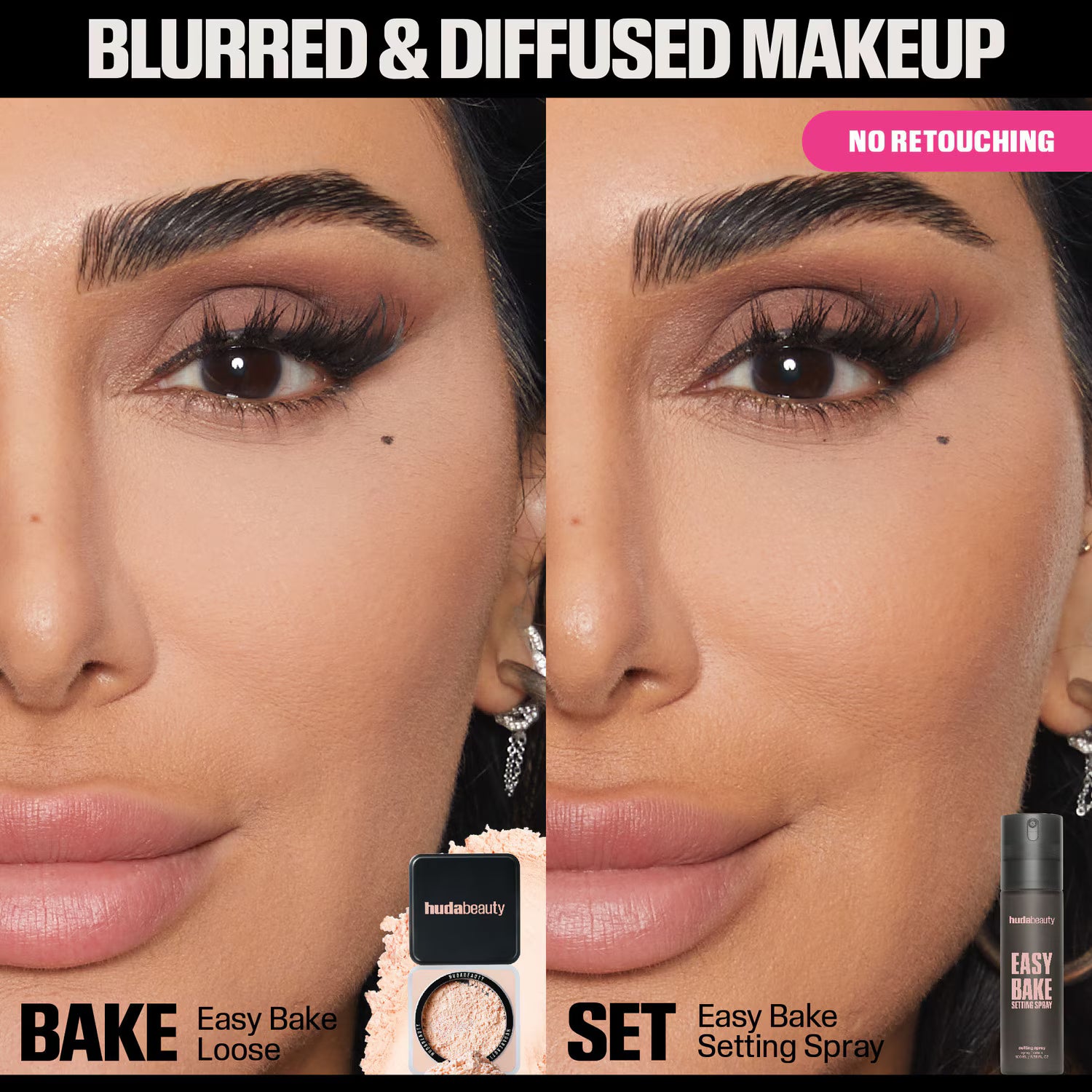 HUDA BEAUTY | Easy Bake Setting Spray (Spray Fijador De Maquillaje)
