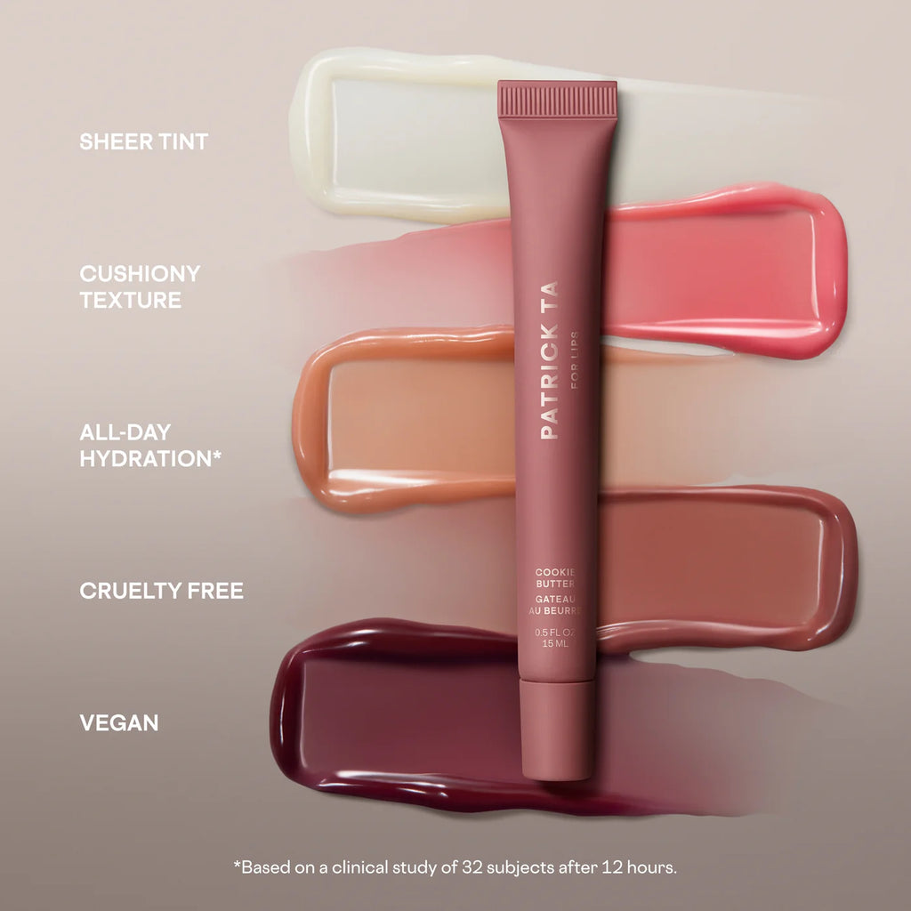 PATRICK TA MAJOR MOISTURE SMOOTHING LIP BALM