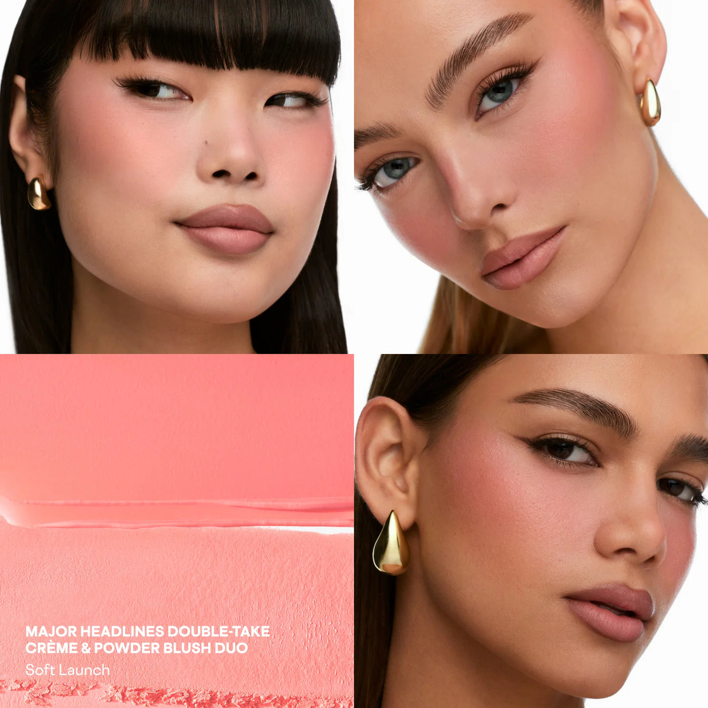 PATRICK TA MAJOR HEADLINES DOUBLE-TAKE CRÈME &
POWDER BLUSH DUO | Rubor en crema y polvo