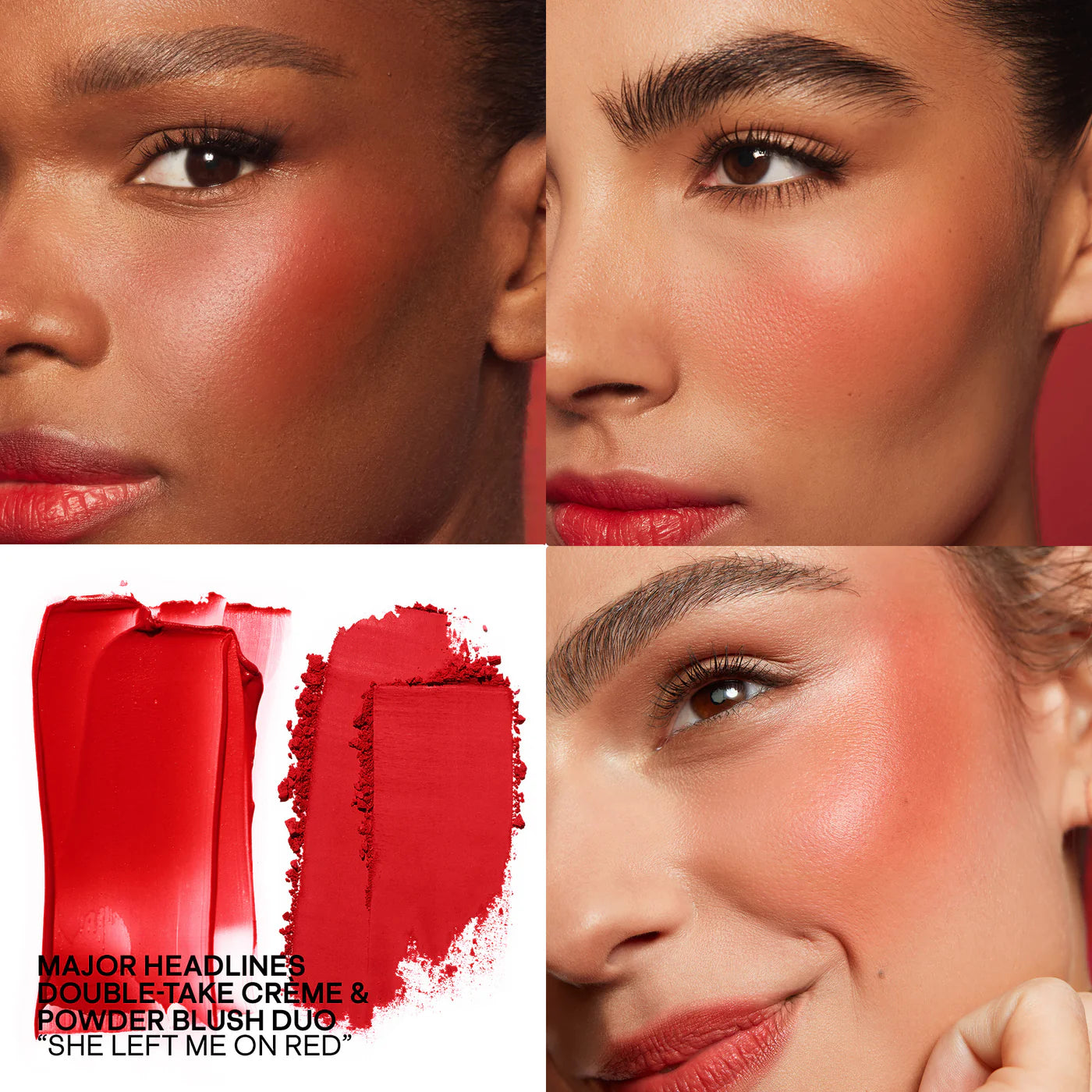 PATRICK TA MINI MAJOR HEADLINES DOUBLE-TAKE CRÈME & POWDER BLUSH DUO