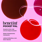 BENEFIT COSMETICS - Benetint Pocket Pal (Tinta y gloss labial de doble punta)