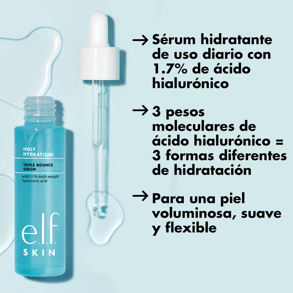 E.l.f. Skin - Holy Hydration! Triple Bounce Serum (Suero Hidratante)