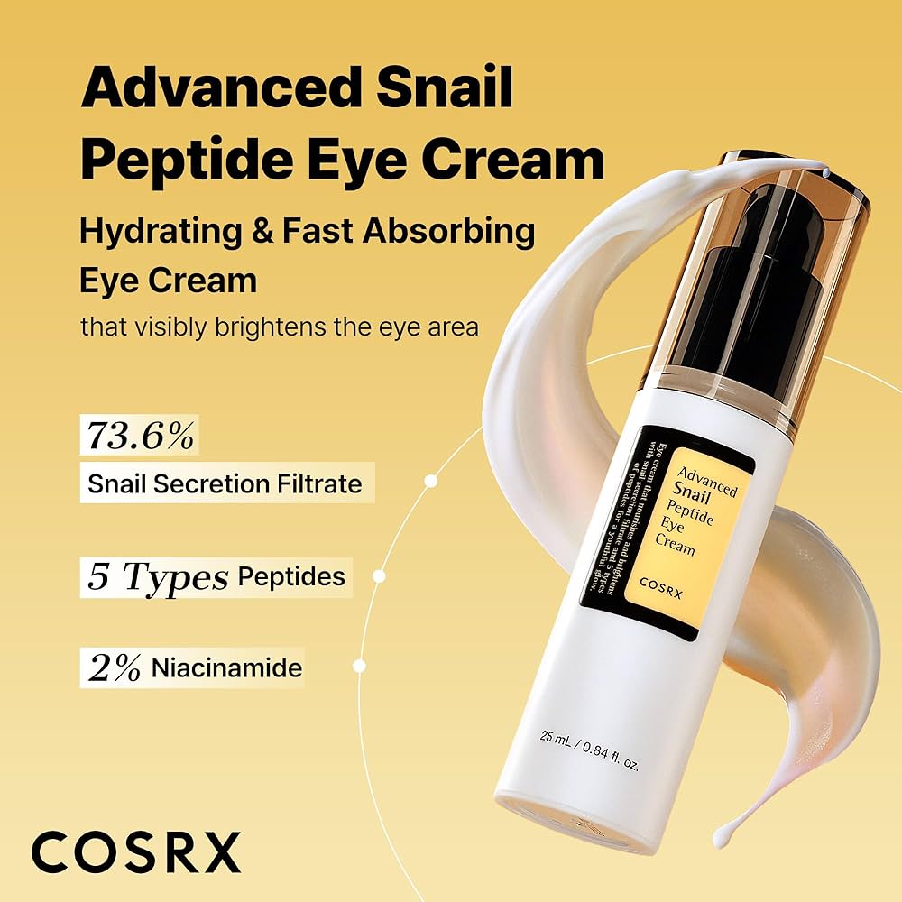 COSRX -  Advanced Snail Peptide Eye Cream | Crema para contorno de ojos