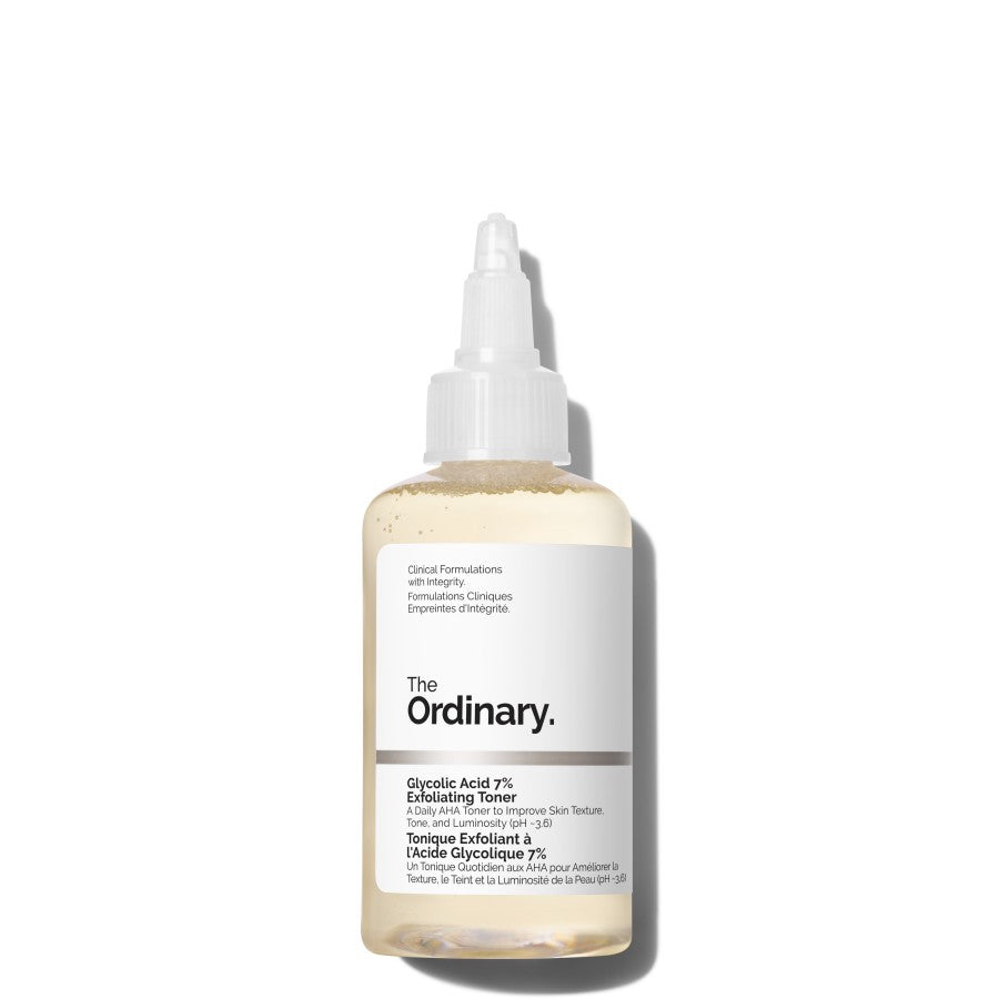 The Ordinary Glycolic Acid 7% Exfoliating Toner | Acido Glicolico Tonico Exfoliante