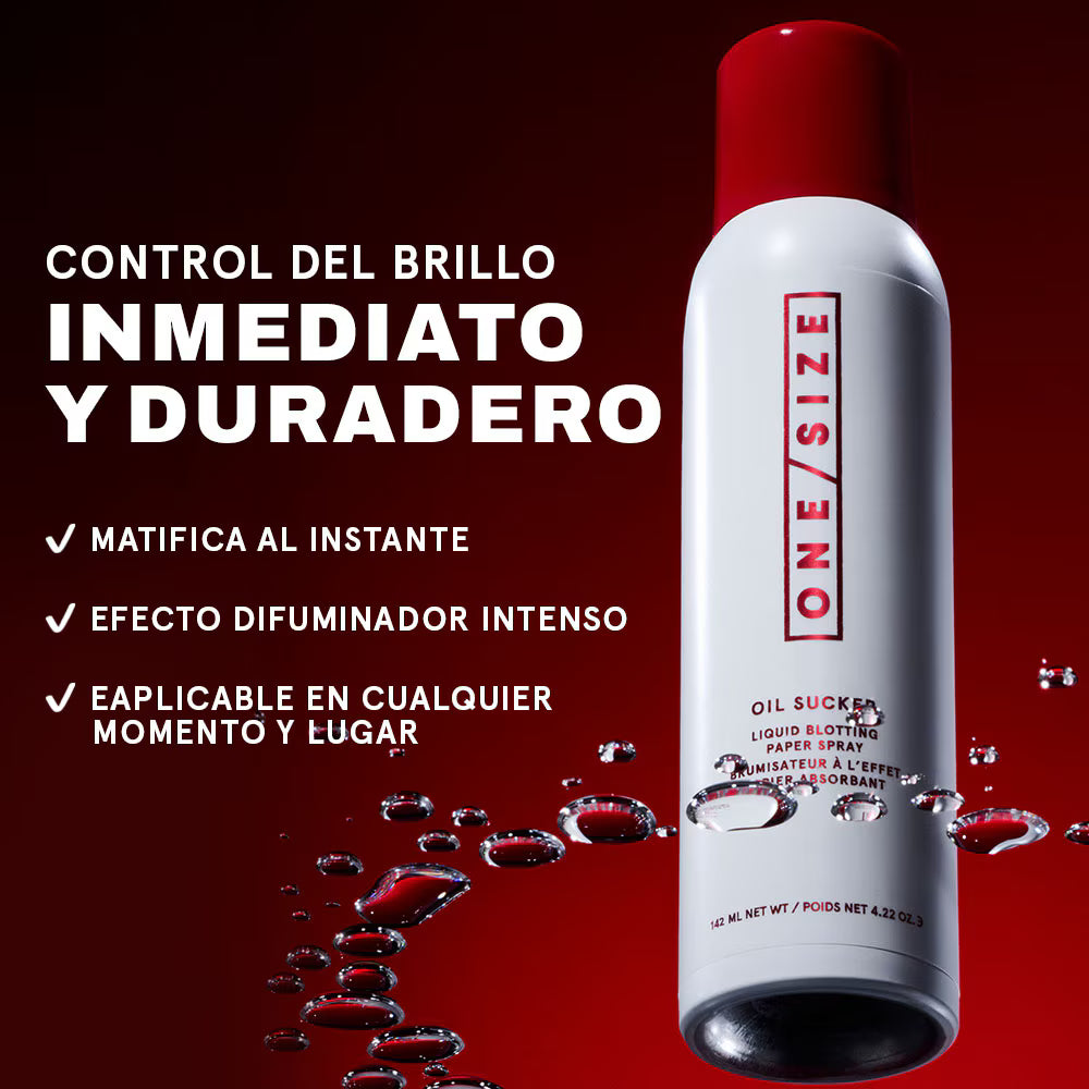 ONE SIZE - Oil Sucker Liquid Blotting Paper Touch Up Spray | Bruma De Retoque