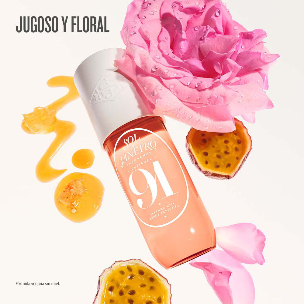 SOL DE JANEIRO Cheirosa 91 Rosa Charmosa Body & Hair Perfume Mist (Fragancia Para Cabello Y Cuerpo)