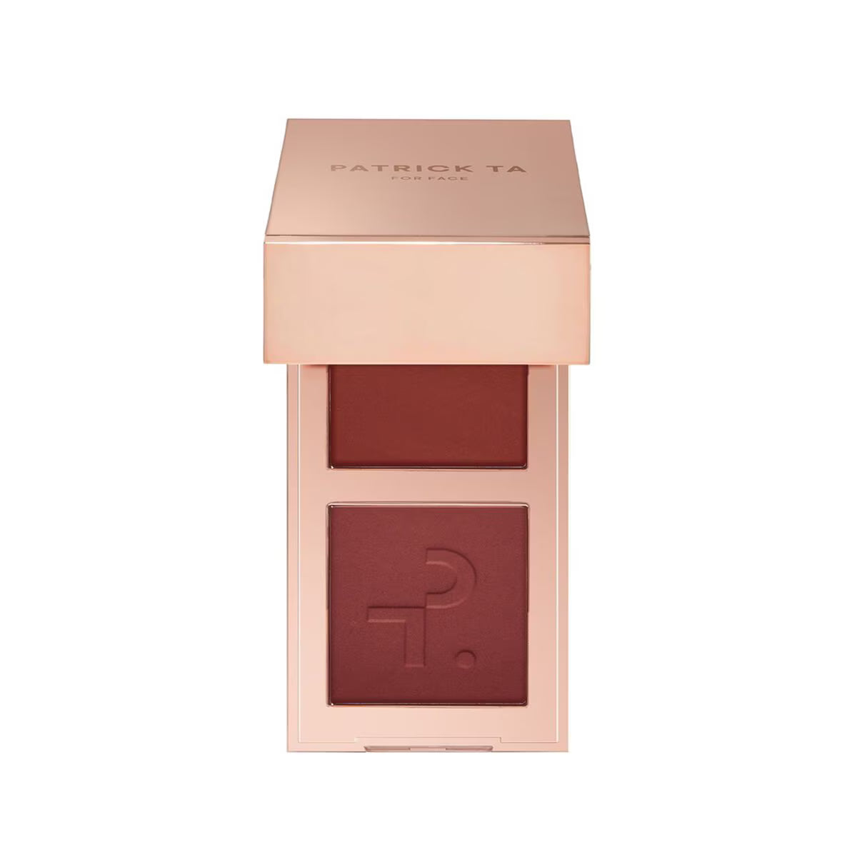 PATRICK TA MINI MAJOR HEADLINES DOUBLE-TAKE CRÈME & POWDER BLUSH DUO