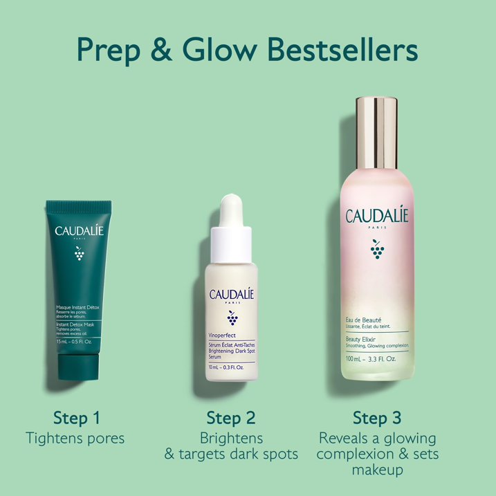 CAUDALIE | PREP & GLOW BEST-SELLERS SET