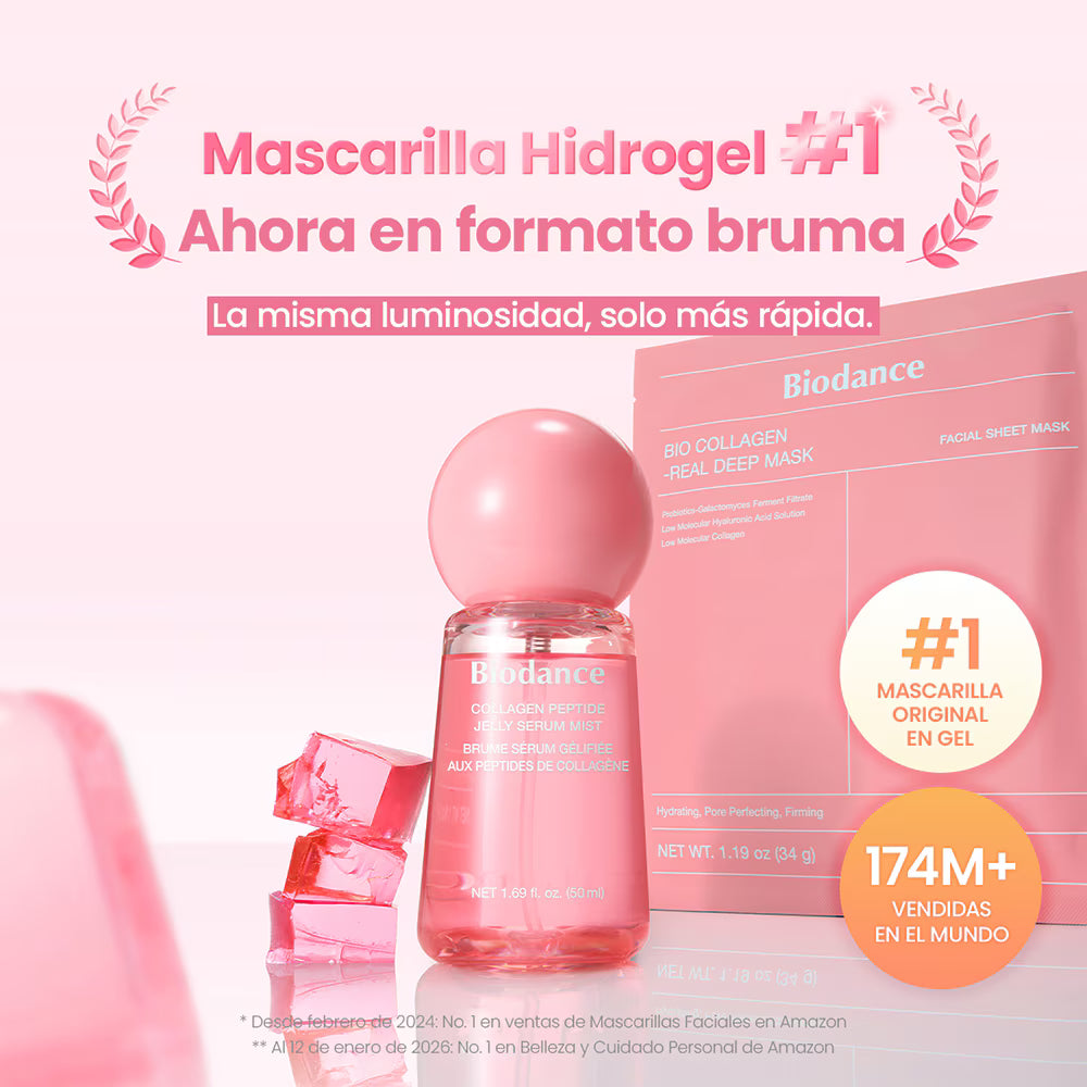 BIODANCE - Collagen Peptide Jelly Serum Mist | Bruma Hidratante Con Colágeno Y Péptido