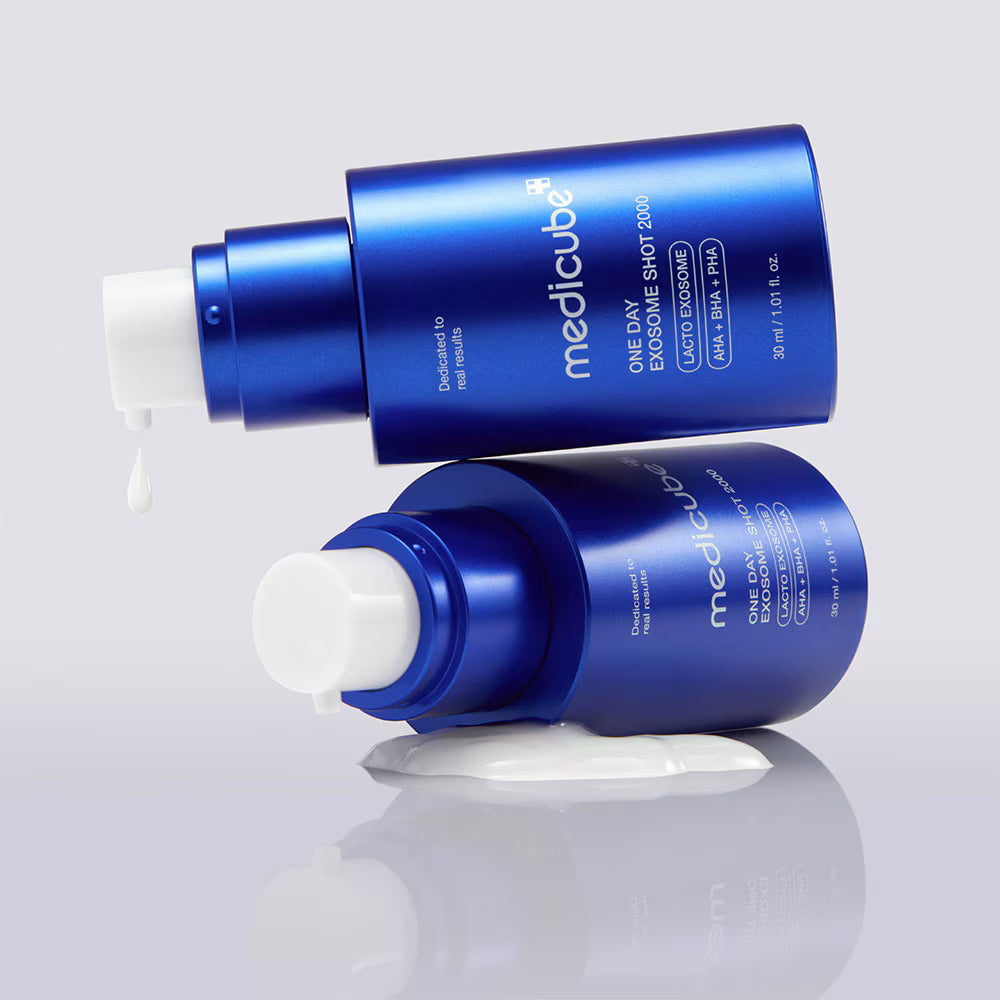 MEDICUBE - One Day Exosome Shot 2000m | Suero Facial Para Poros Regenerativo