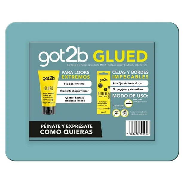 Got2b - Glued pack gel fijador 150ml + gel pa cejas 16ml