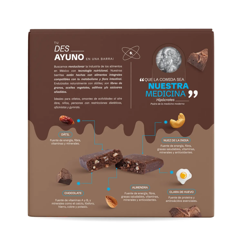 FLORA - Caja de Barritas de Proteína Des_Ayuno