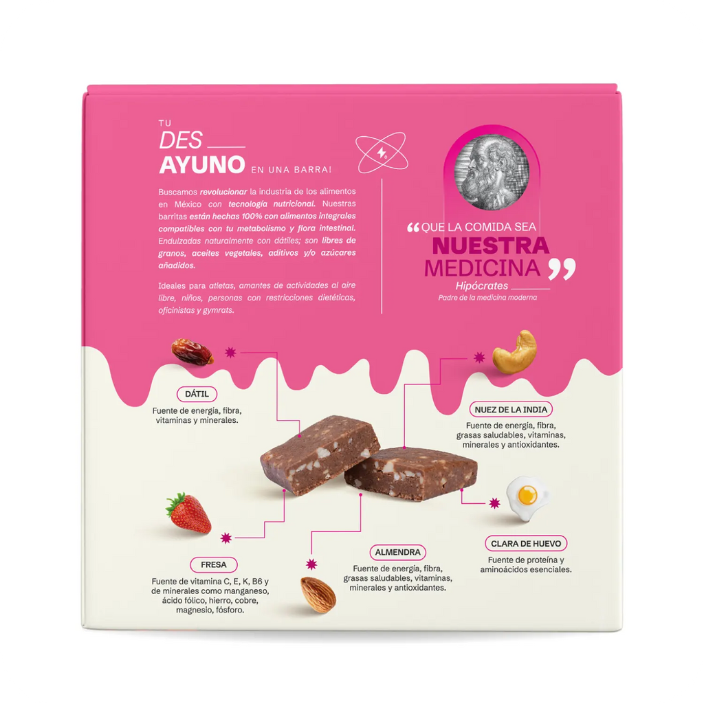FLORA - Caja de Barritas de Proteína Des_Ayuno
