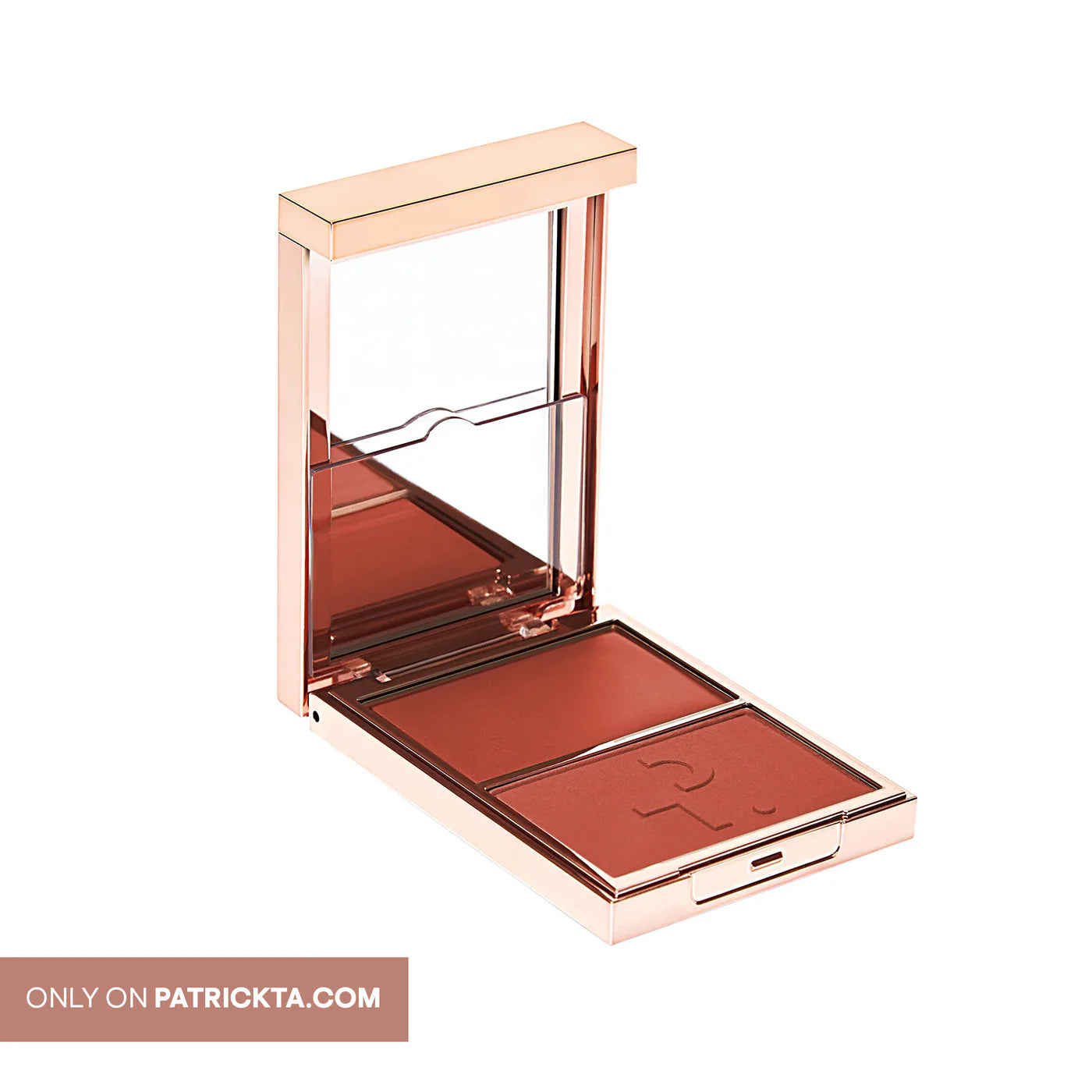 PATRICK TA MAJOR HEADLINES DOUBLE-TAKE CRÈME &
POWDER BLUSH DUO | Rubor en crema y polvo