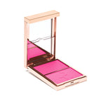 PATRICK TA MAJOR HEADLINES DOUBLE-TAKE CRÈME &
POWDER BLUSH DUO | Rubor en crema y polvo