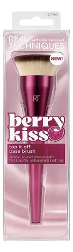 REAL TECHNIQUES - BERRY KISS Top it off base brush | brocha para base