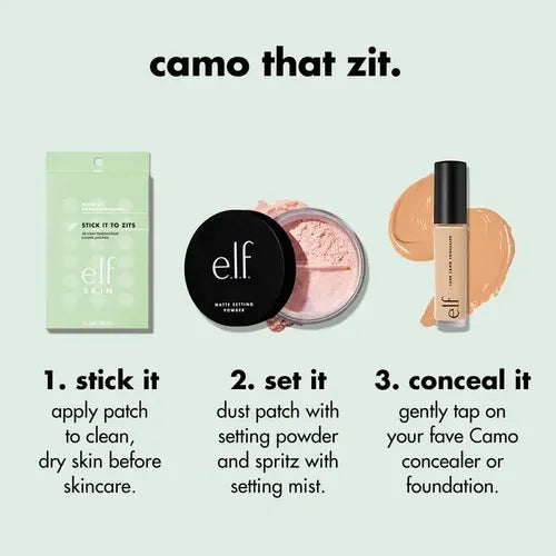 e.l.f. - Stick It To Zits Pimple Patches | Parches para granitos