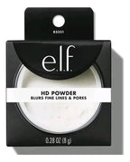 e.l.f. - HD Powder Blurs fine lines & Pores | Polvo fijador suelto y traslucido