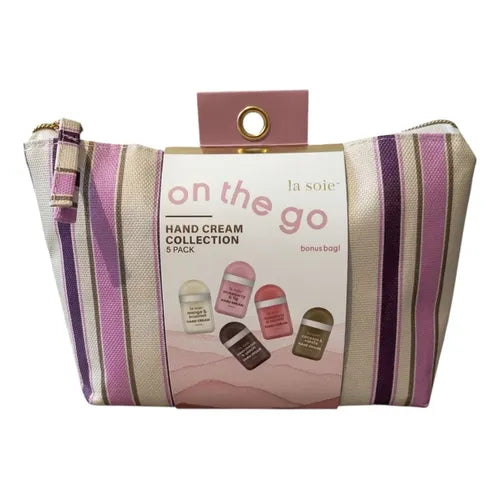 LA SOIE - On the Go Hand Cream Collection | Set de cremas de mano + cosmetiquera
