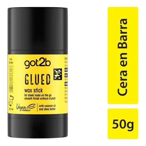Got2b - Cera para cabello Glued Wax Stick 50g