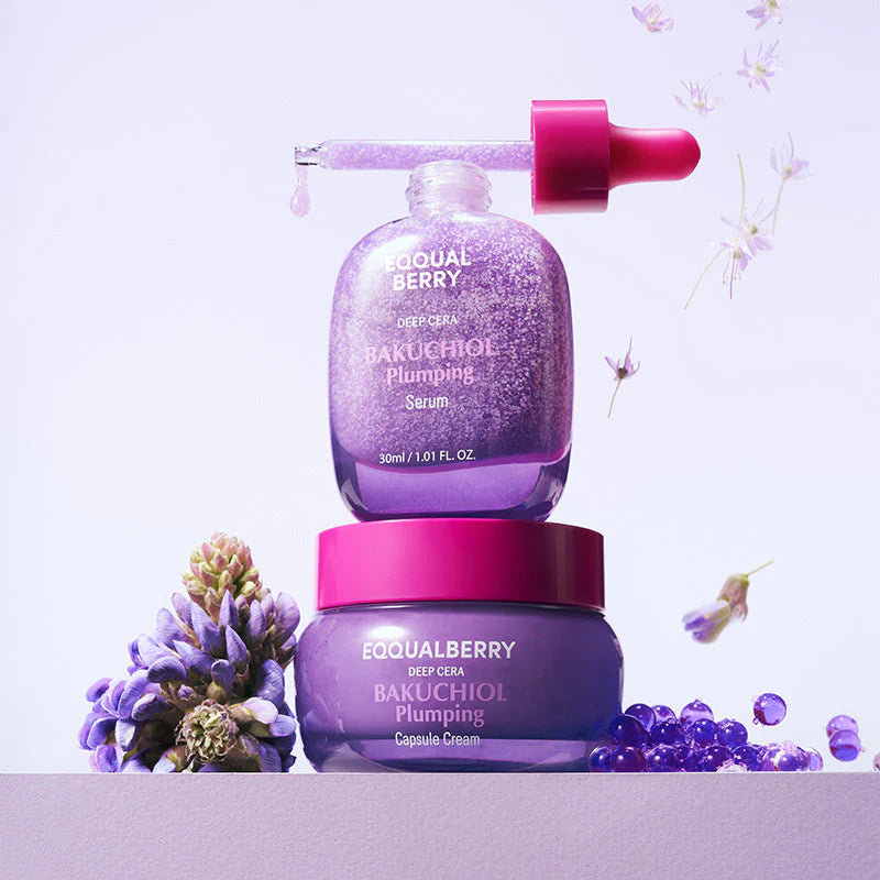 Eqqualberry Bakuchiol Plumping Capsule Cream | Crema Antiedad