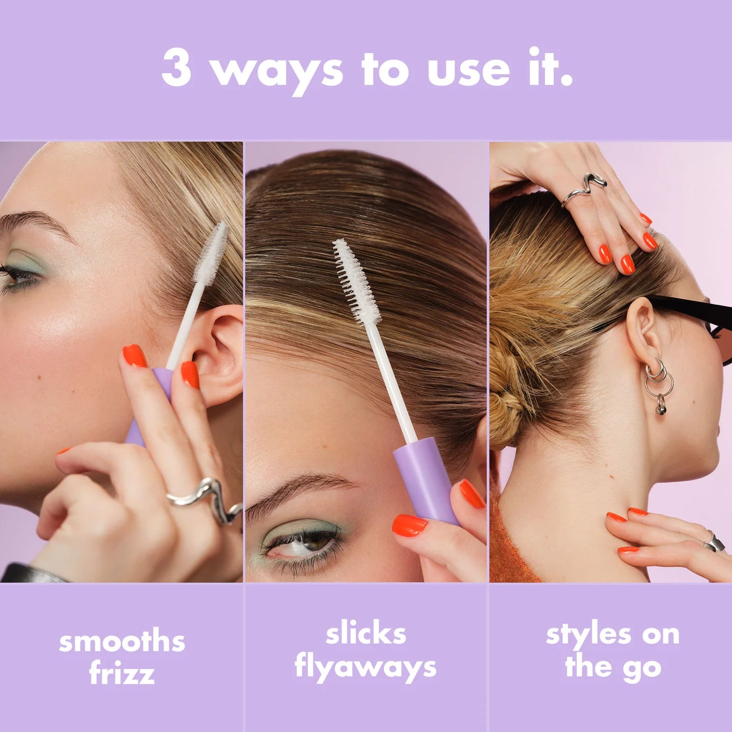 e.l.f. - 3-in-Wonder Magic Styling Cream Wand | Varita de crema de peinado mágica 3 en 1