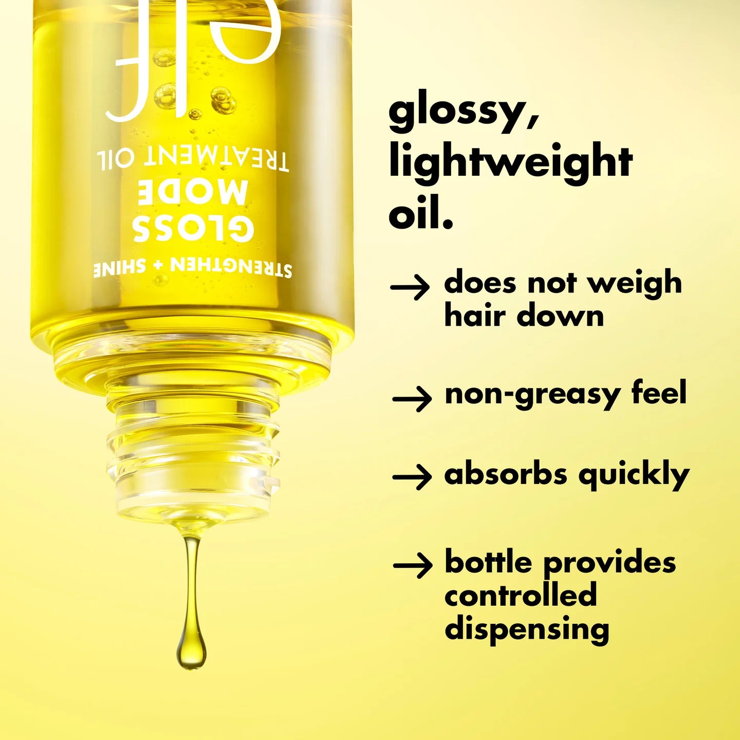 e.l.f. - Gloss Mode Treatment Oil | Aceite tratamiento para cabello