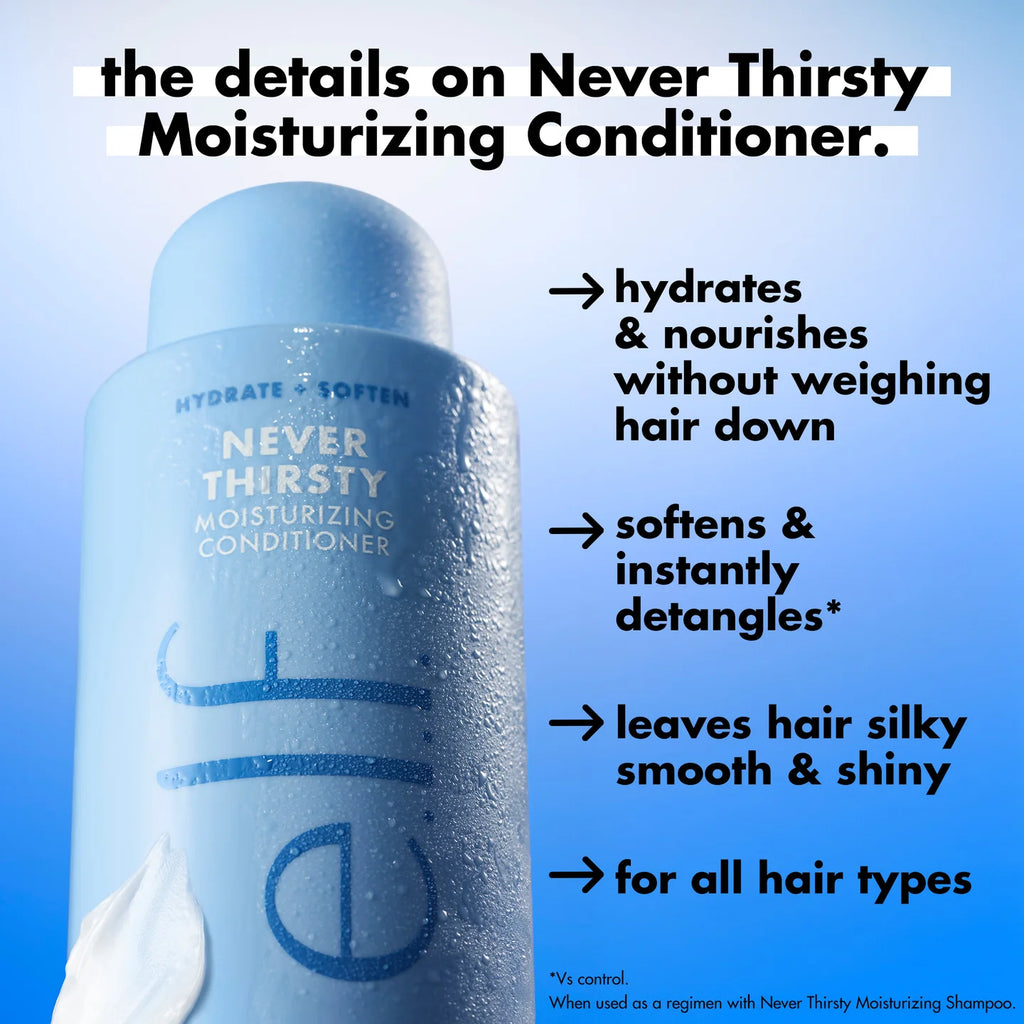 e.l.f. - Never Thirsty Moisturizing Conditioner | Acondicionador Hidratante para cabello