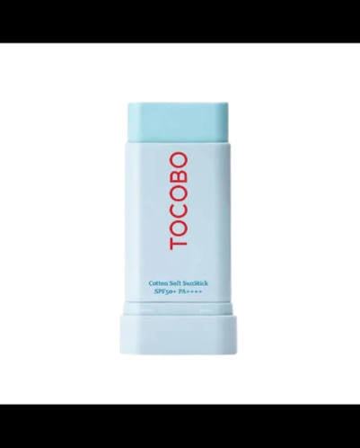 Cotton Soft Sun Stick SPF50 Bloqueador en barra TOCOBO