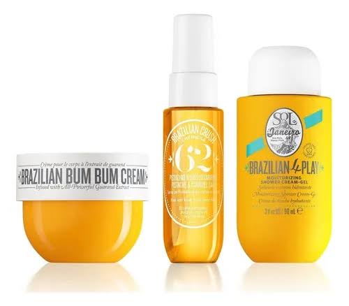 Bum Bum Set Jet (set para cuidado corporal) Sol de Janeiro Travel Size