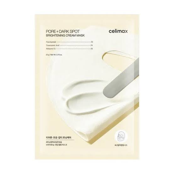 Pore+Dark Spot Brightening Cream Mask Celimax