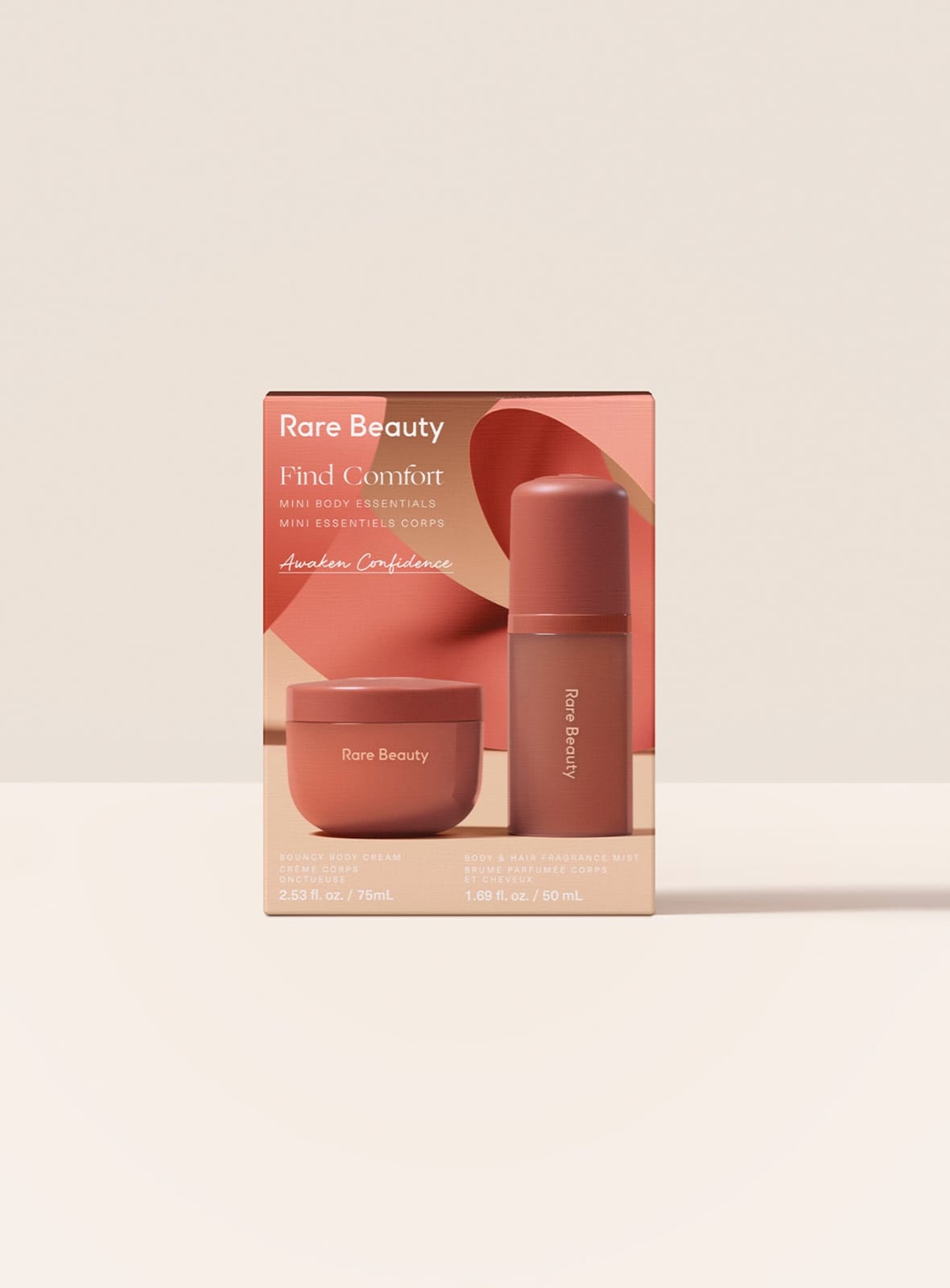Find Comfort Mini Body Essentials Rare Beauty