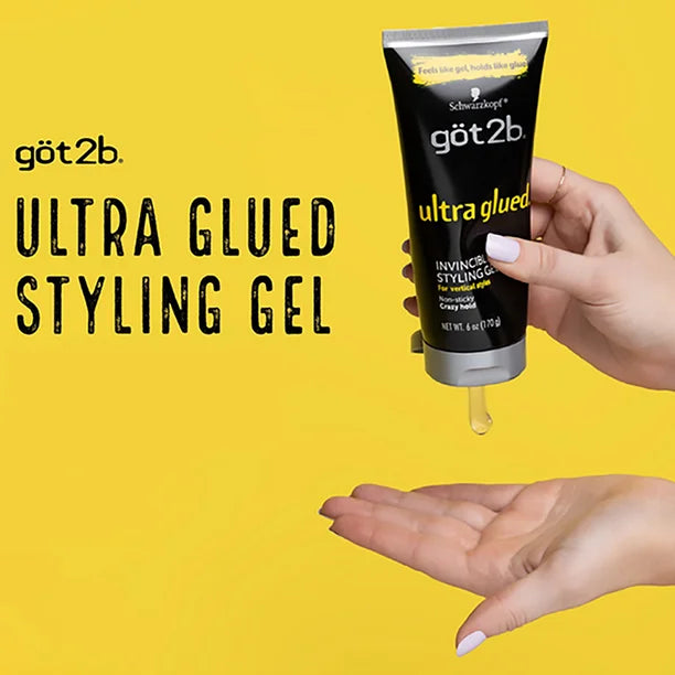 Ultra Glued Invisible Styling Gel Got2b 170g