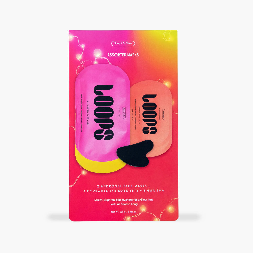 Loops Sculpt & Glow Assorted Masks set