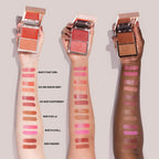 PATRICK TA MAJOR HEADLINES DOUBLE-TAKE CRÈME &
POWDER BLUSH DUO | Rubor en crema y polvo